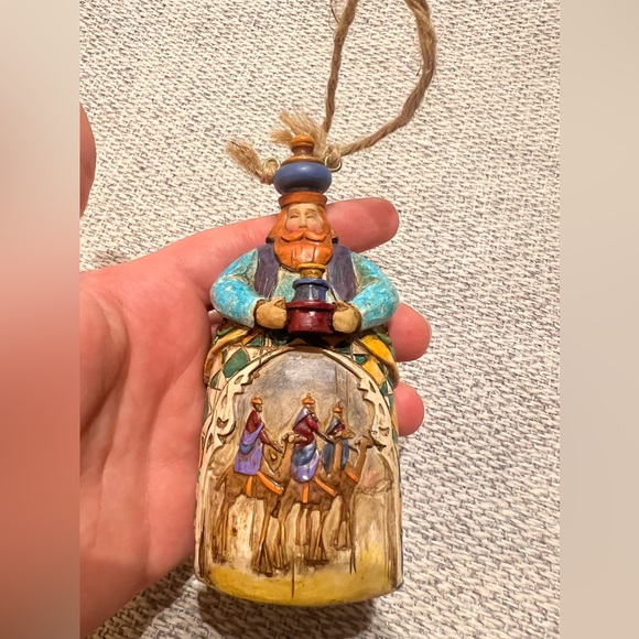Jim Shore 2004 Heartwood Creek Set of 3 Wisemen Hanging Ornaments - Picture 6 of 16